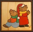 Kleinkind-Holzpuzzle