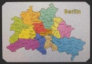 Berlinpuzzle A4 23 Teile Ortsteile