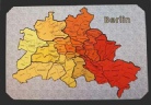 Berlinpuzzle A4 23 Bezirke Grenzverlauf